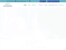 Tablet Screenshot of cryowellness.com